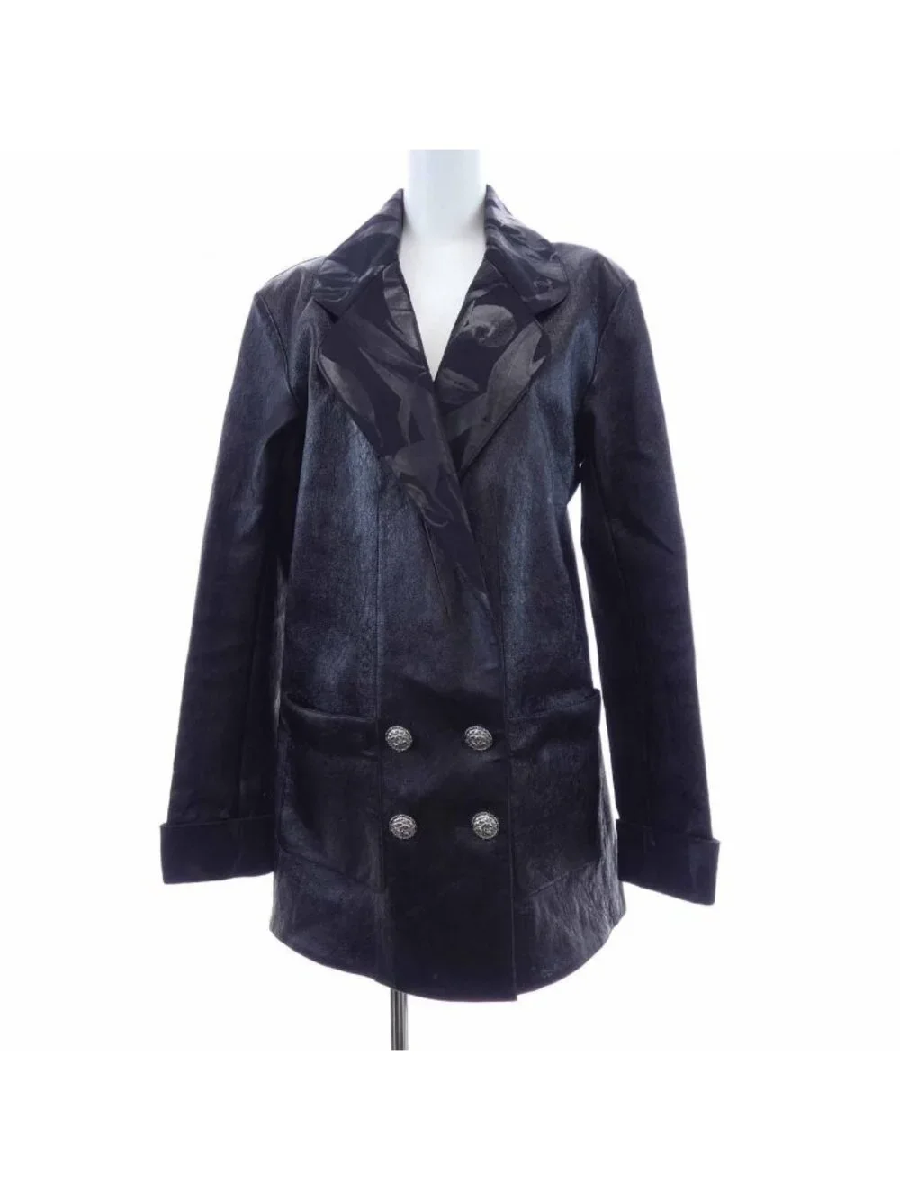 Chanel Leather Jacket Black